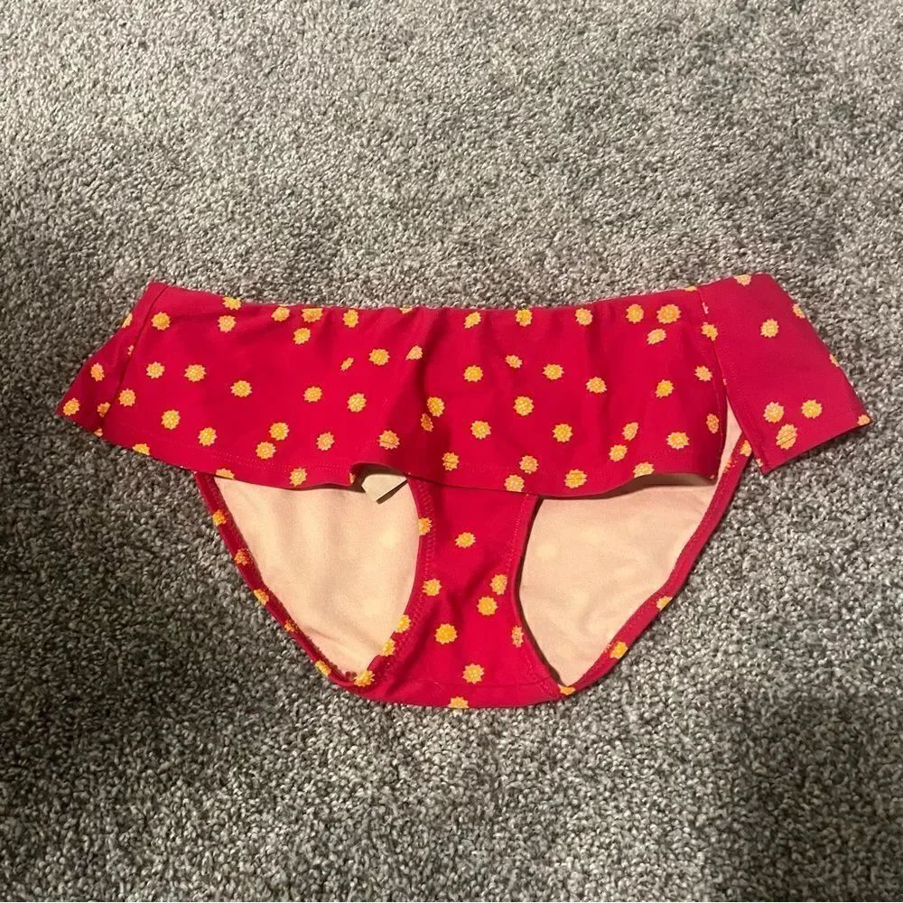 Sundance ruffle printed swim bottom